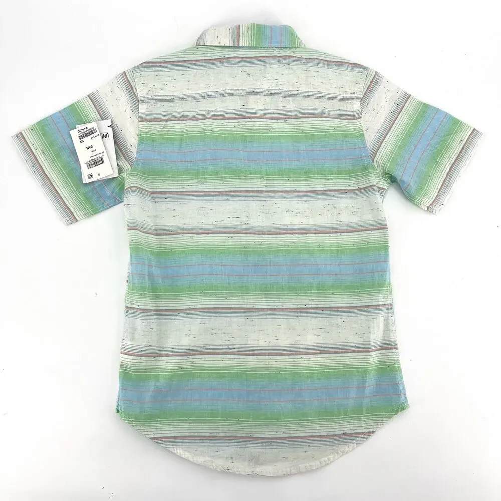 Univibe NWT Big Boys‎ Cotton button down shirt in Bone (Small)